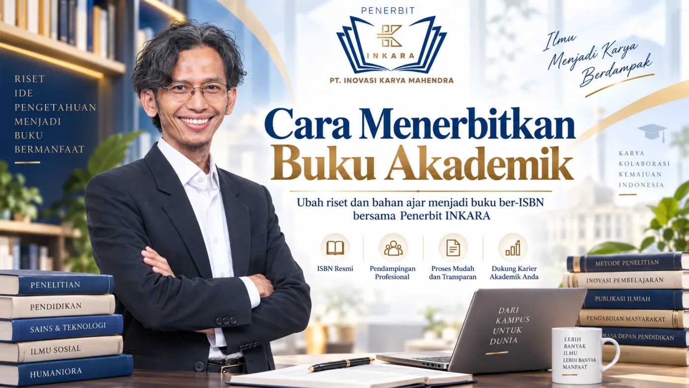 Cara Menerbitkan Buku Akademik untuk Dosen: Dari Riset dan Materi Kuliah Menjadi Buku Ber-ISBN